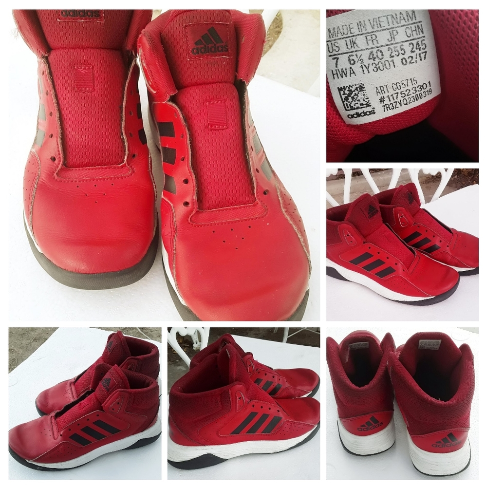 Boy's Red  Adida's